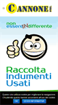 Mobile Screenshot of cannonesrl.it